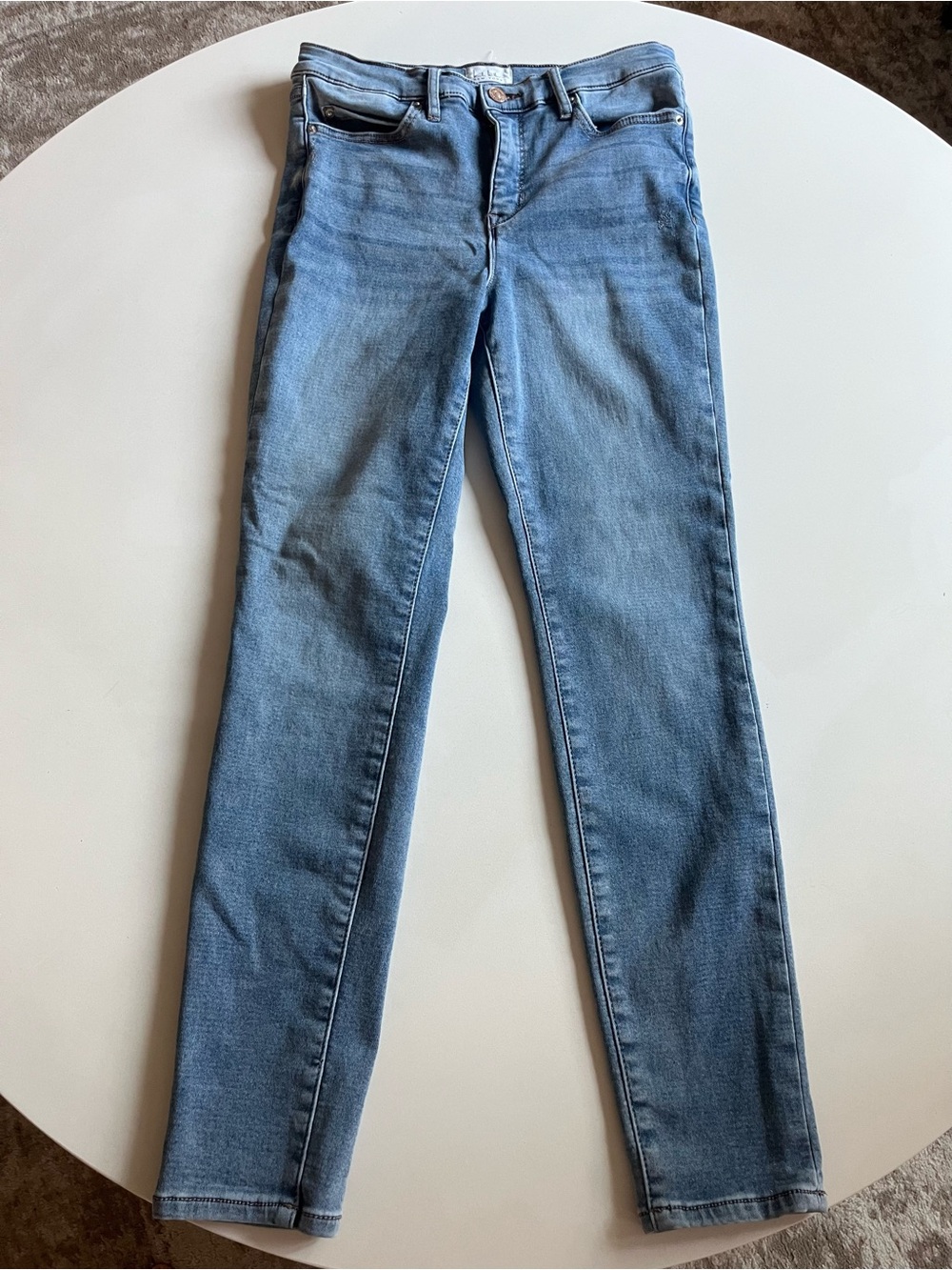 NICOLE MILLER Soho High Rise Skinny Jeans, Size 8 - Picture 2 of 4